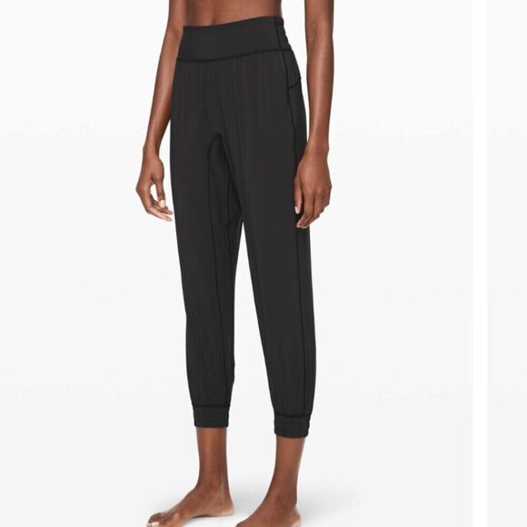Lululemon Sun Setter Jogger Pant *28" Black Size 8 - Picture 1 of 9